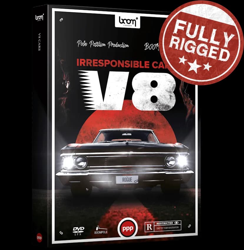 Boom Library Cars V8 Fully Rigged