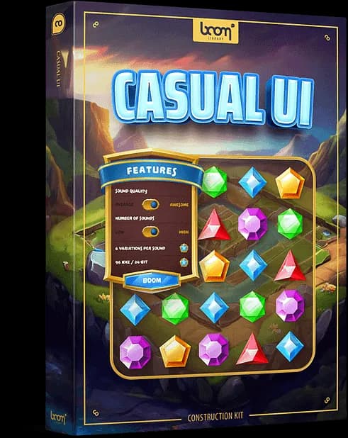 Boom Library Casual UI CK