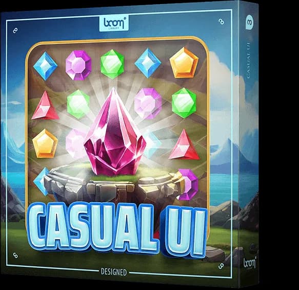 Boom Library Casual UI DESIGNED
