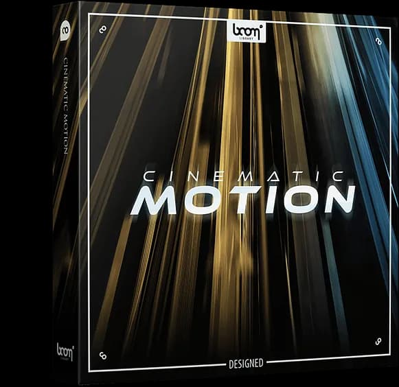 Boom Library Cinematic Motion DESIGNED