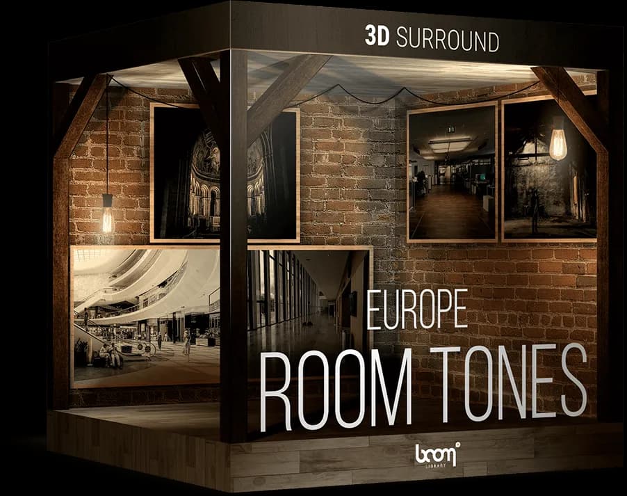Boom Library Room Tones Europe SURROUND