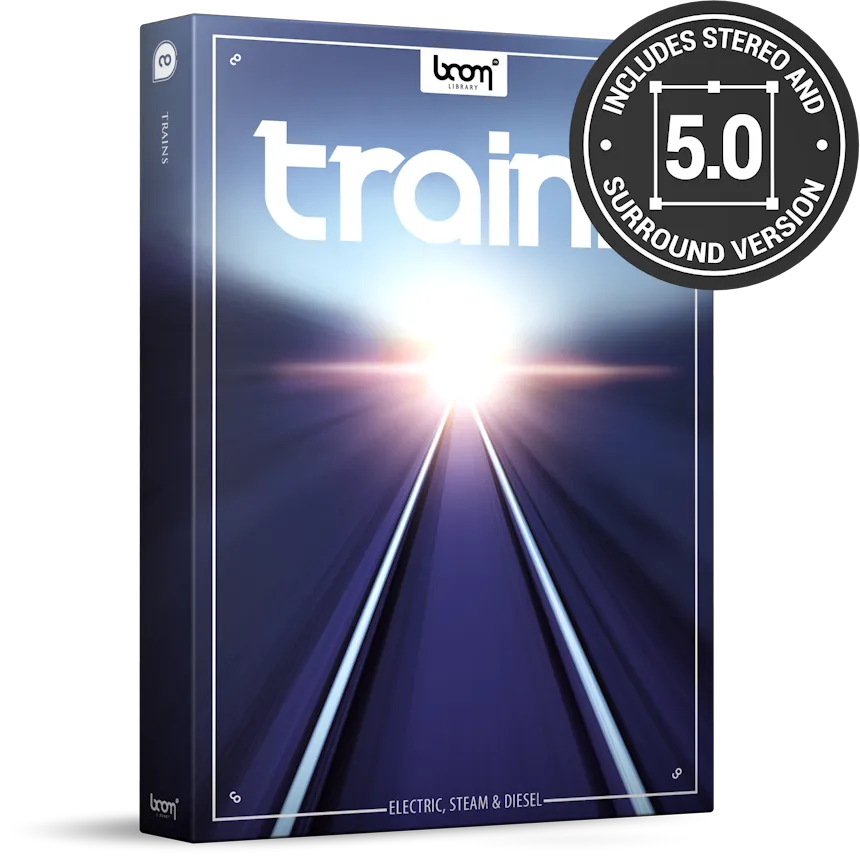 Boom Library Trains Stereo Amp SURROUND