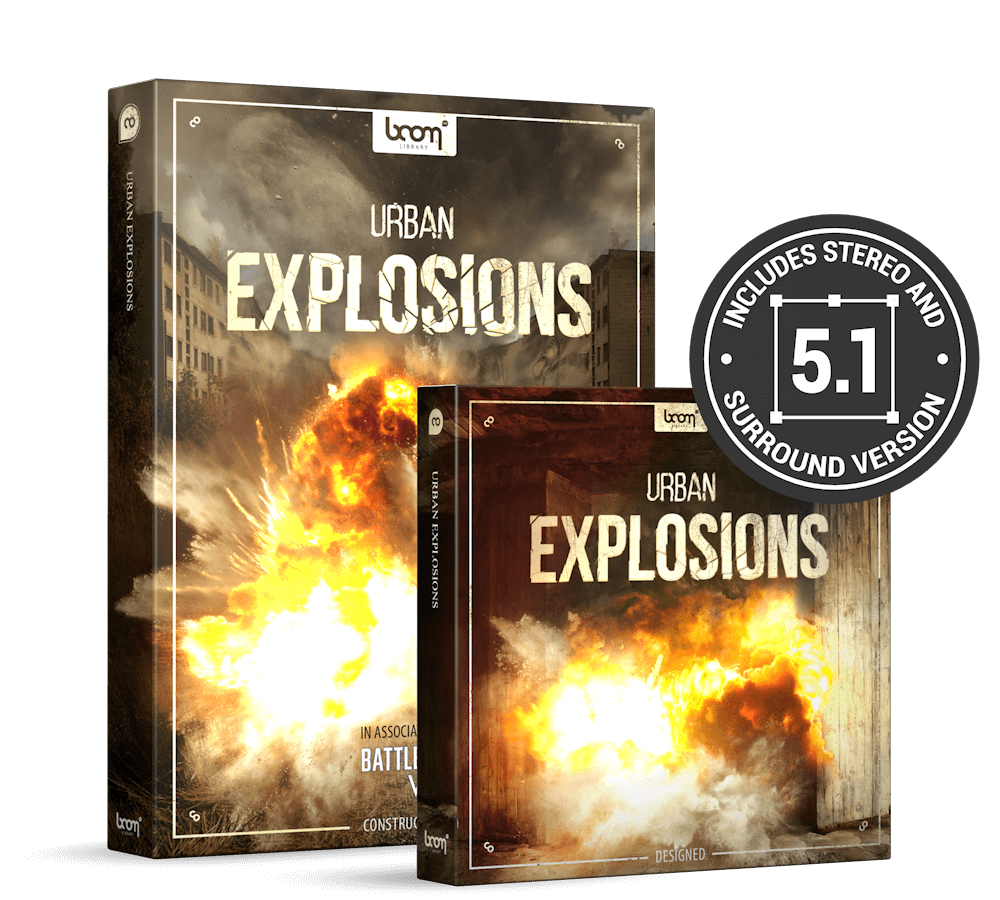Boom Library Urban Explosions BUNDLE