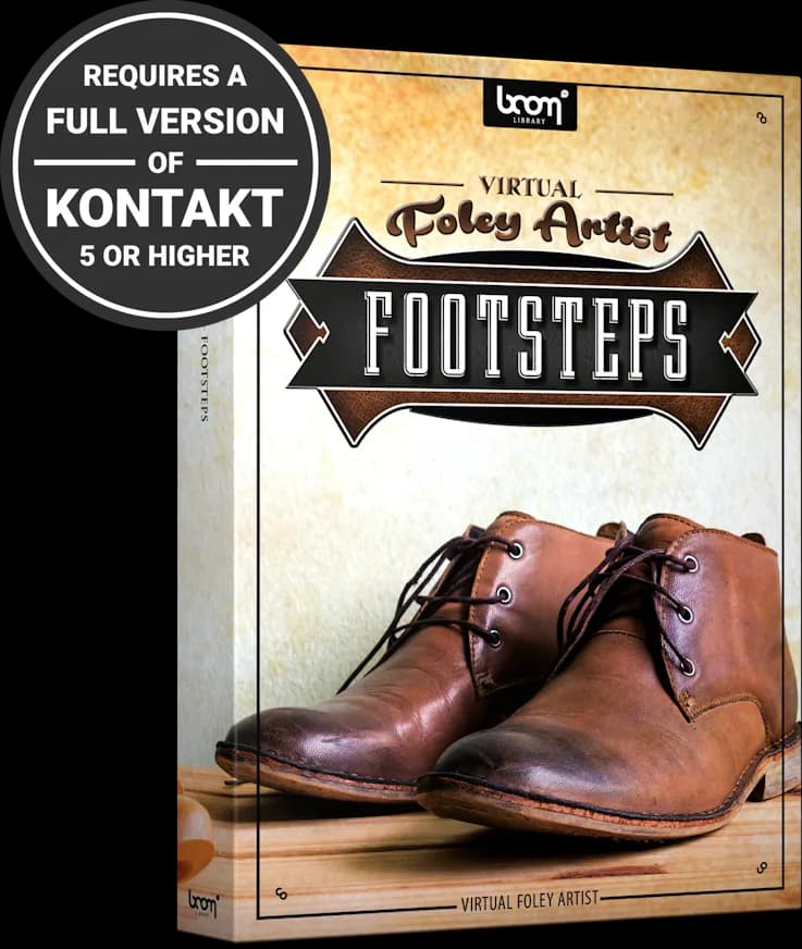 Boom Library Virtual Foley Artist Footsteps