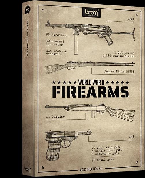 Boom Library World War II Firearms CK