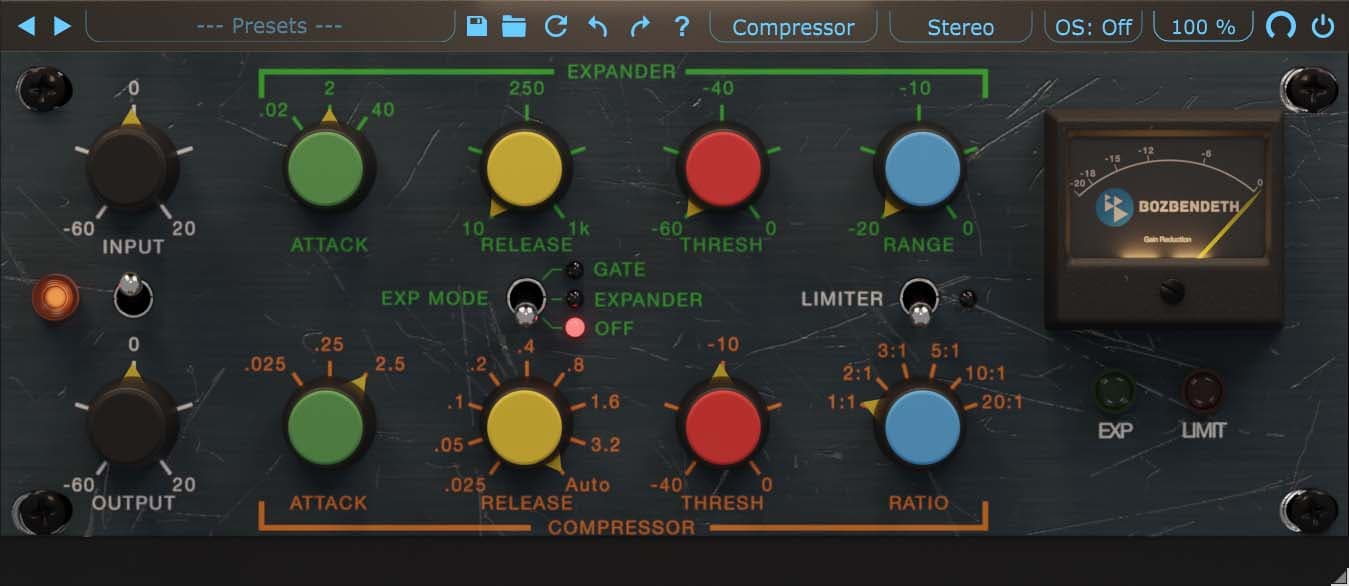 BOZ Digital Labs +10dB Compressor 2
