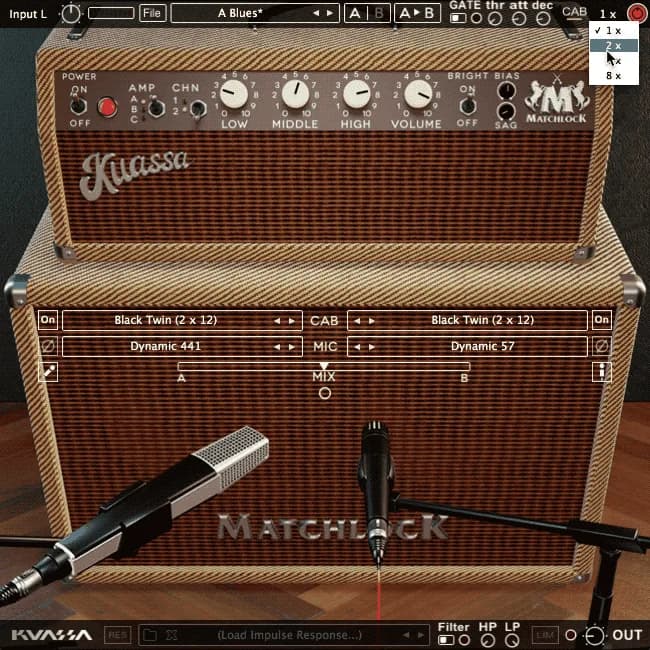 Kuassa Amplifikation Matchlock