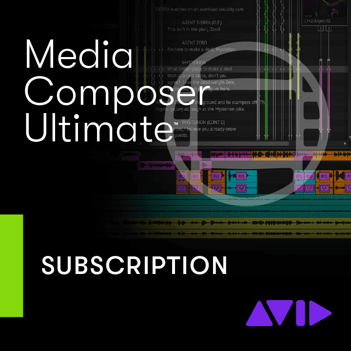 Avid Media Composer Ultimate 1-Year Subscription