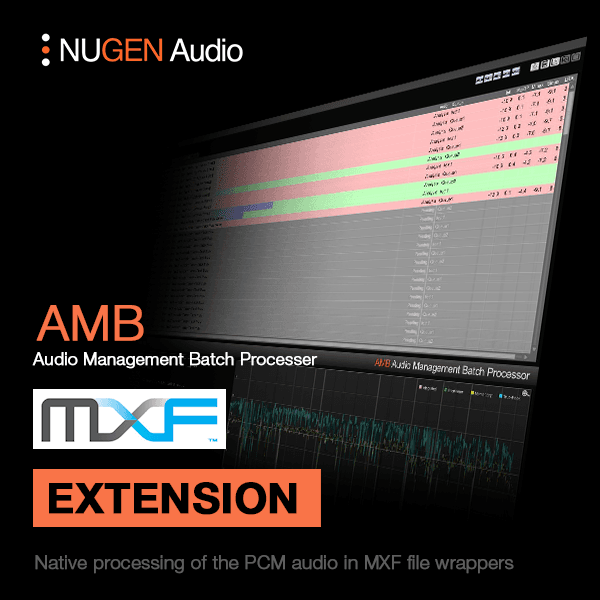 Nugen Audio AMB MXF Module