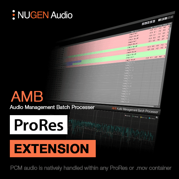 Nugen Audio AMB ProRes Module