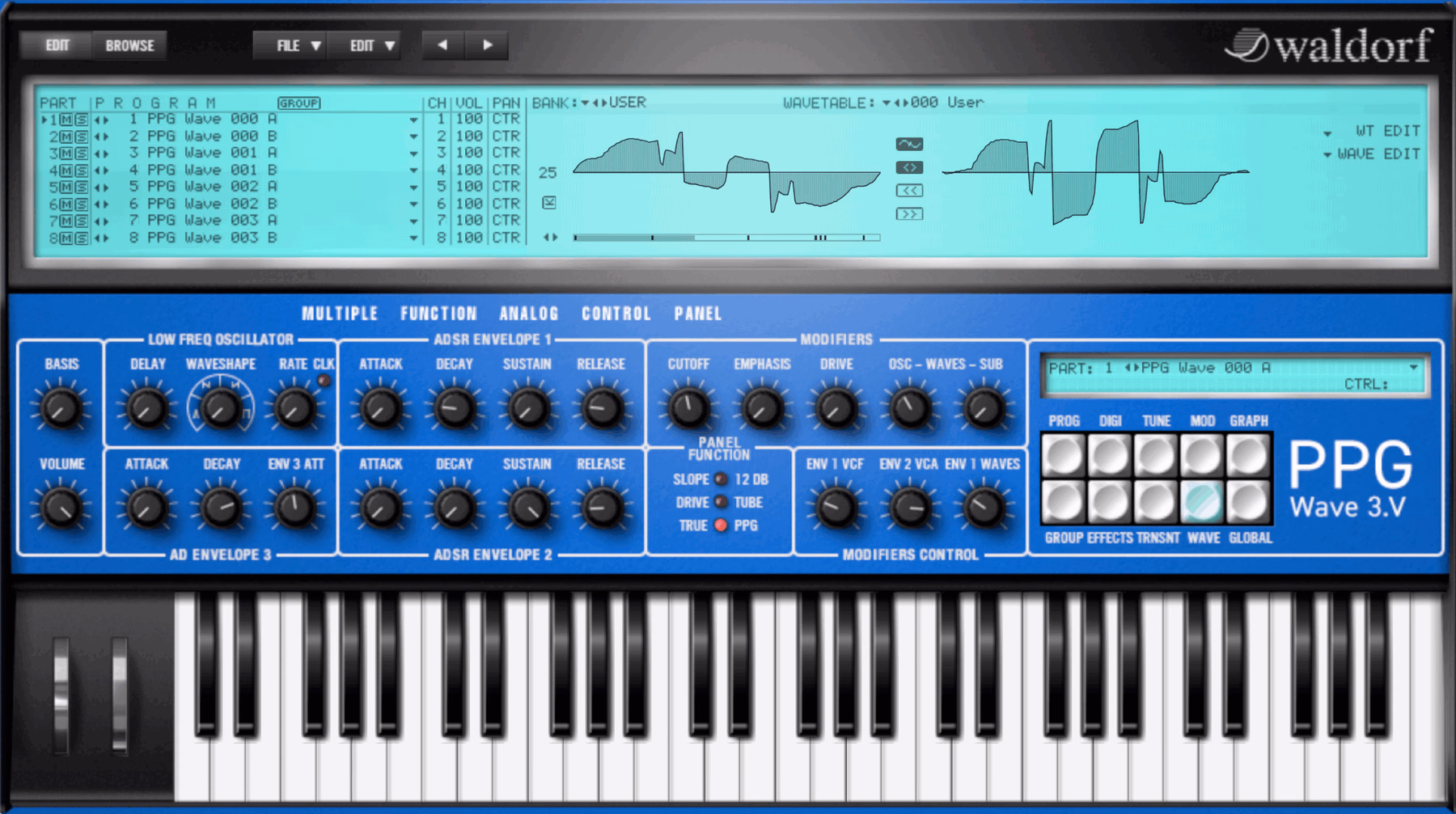 Waldorf Music PPG Wave 3.V 2.0