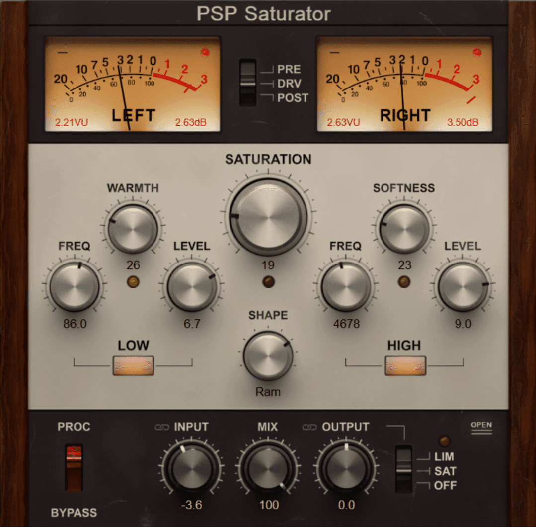 PSP Audioware PSP Saturator