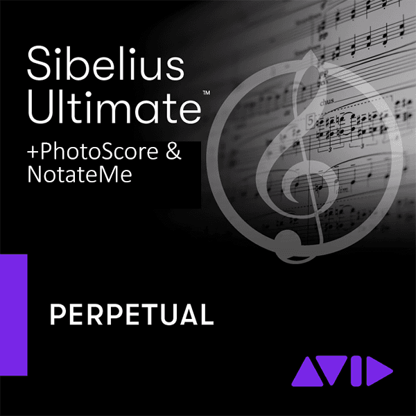 Avid Sibelius Ultimate Perpetual + PhotoScore & NotateMe