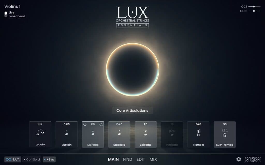 Sonuscore LUX Orchestral Strings Essentials