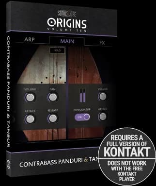 Sonuscore Origins Vol.10: Contrabass Pan & Tan