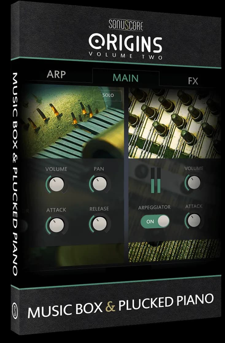 Sonuscore Origins Vol.2: Music Box & Plucked Piano