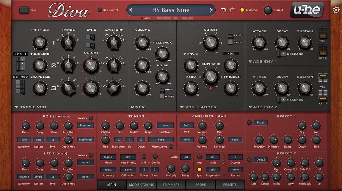 u-he Software Diva
