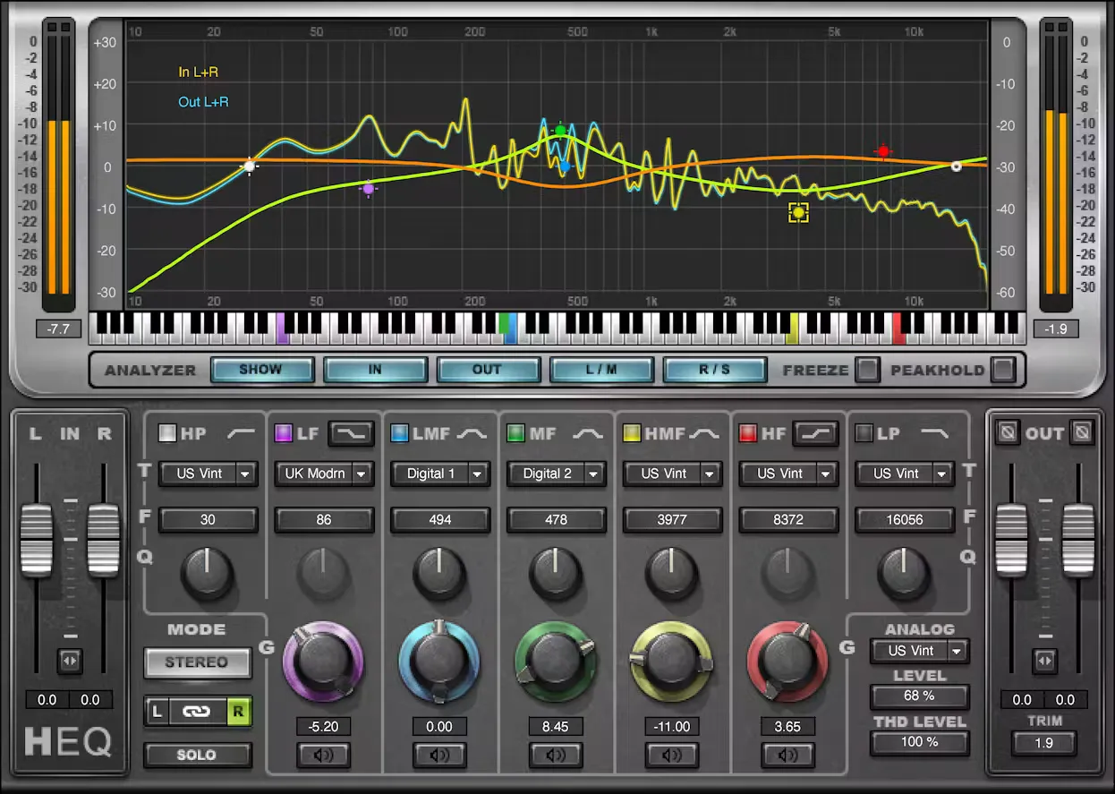 Waves H-EQ Hybrid Equalizer