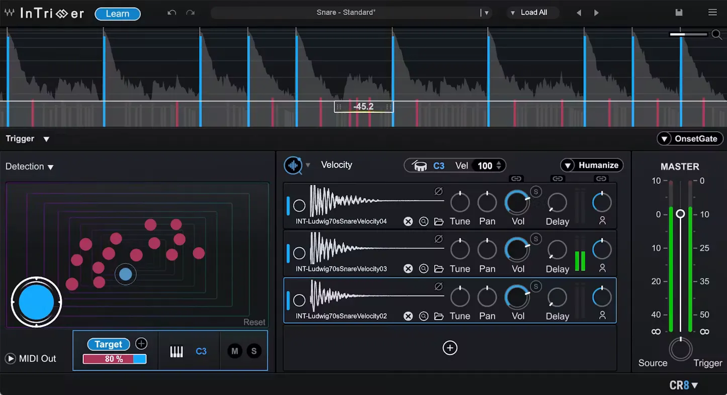 Waves InTrigger Drum Replacer