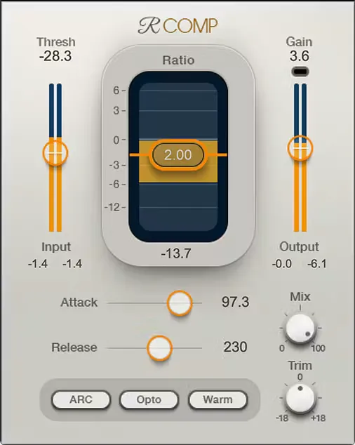 Waves Renaissance Compressor