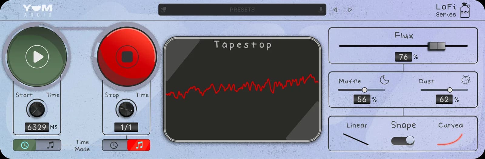 YUM Audio LoFi Tapestop