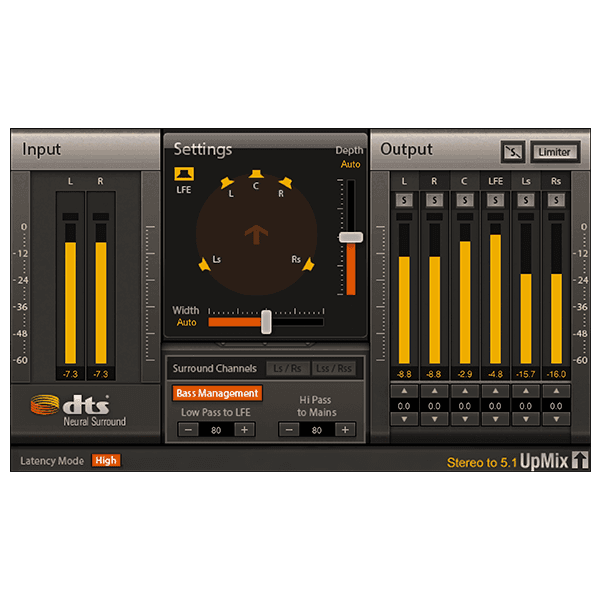 Waves DTS Neural™ Surround UpMix