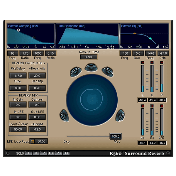 Waves R360 Surround Reverb