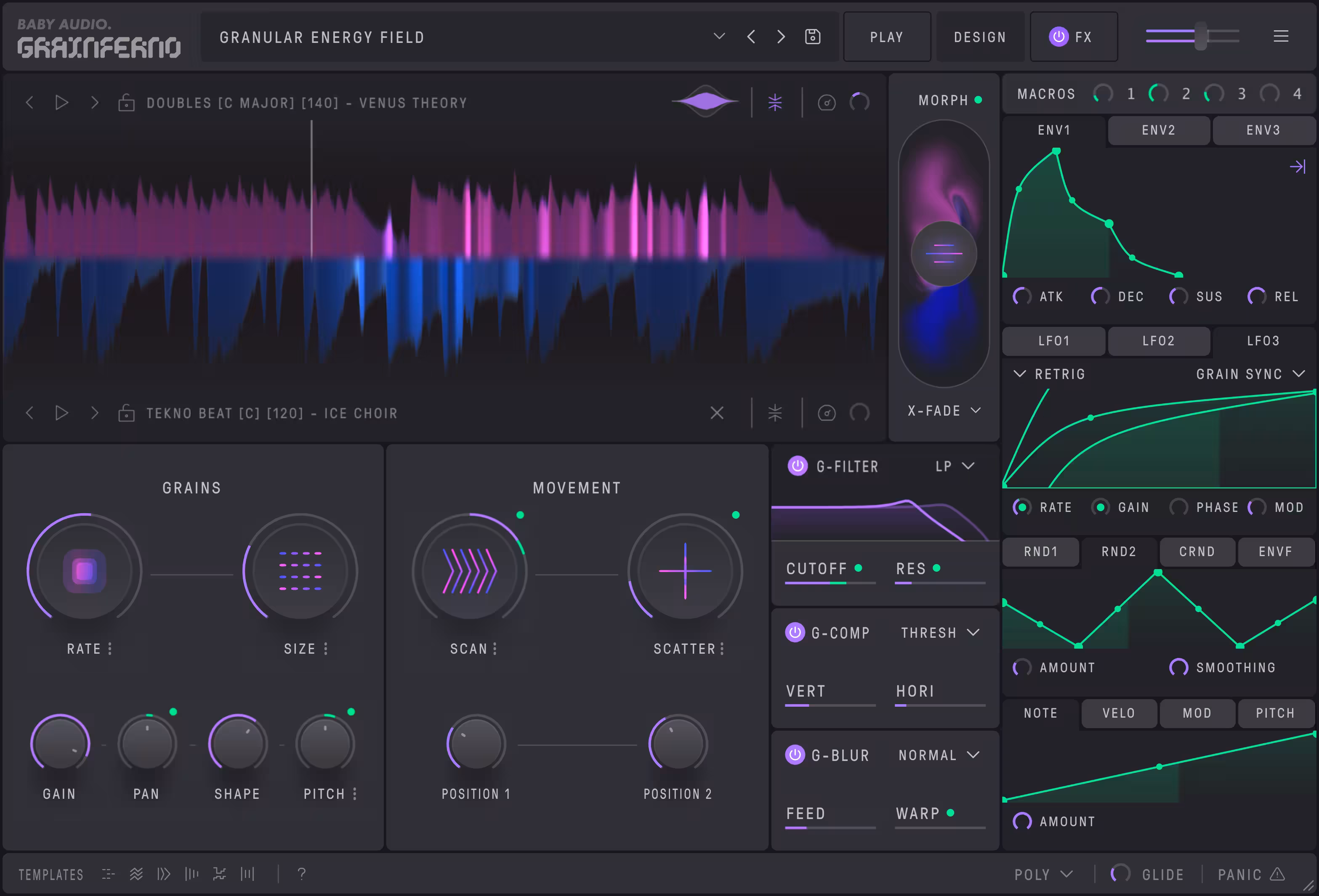 Baby Audio Grainferno screenshot 3