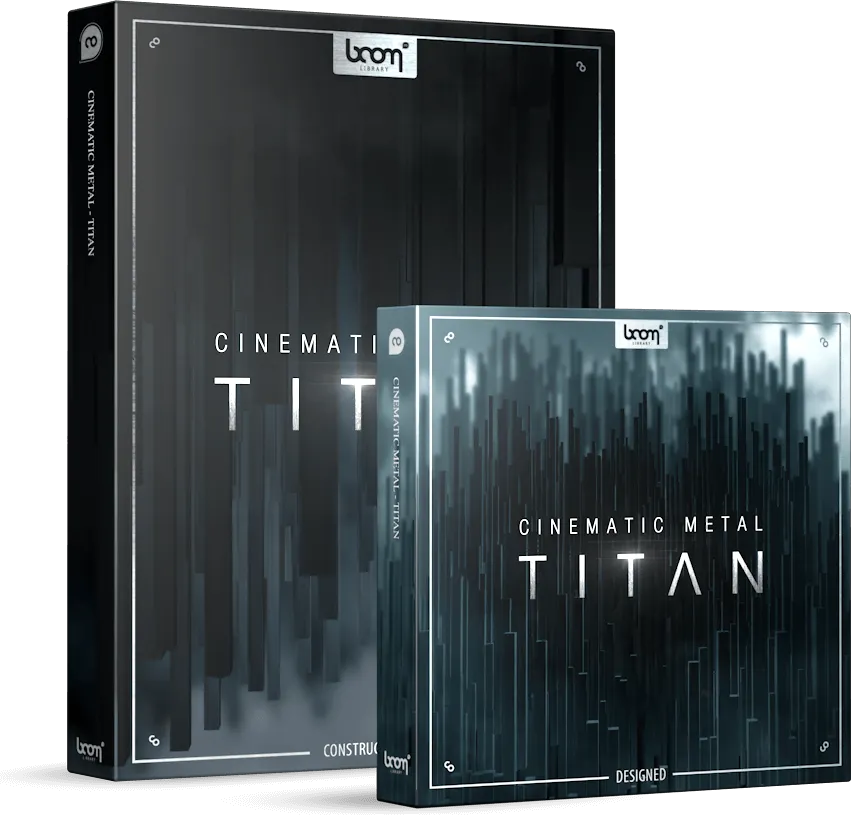Boom Library Cinematic Metal Titan BUNDLE