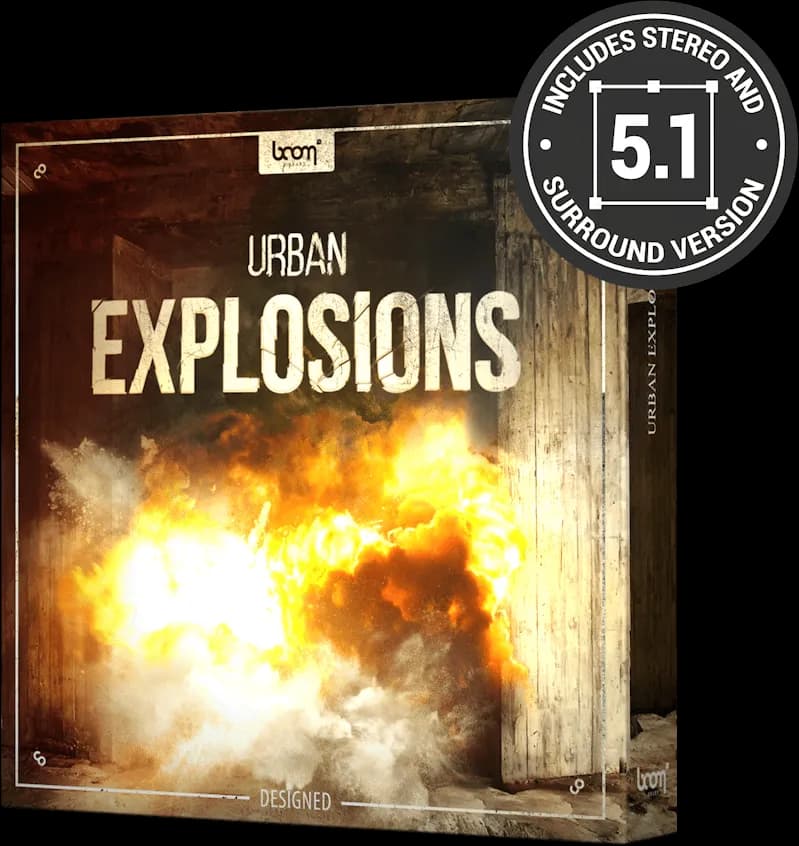 Boom Library Urban Explosions DESIGNED