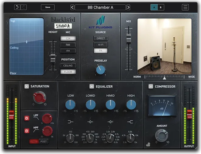 Kit Plugins BB Chamber A Reverb