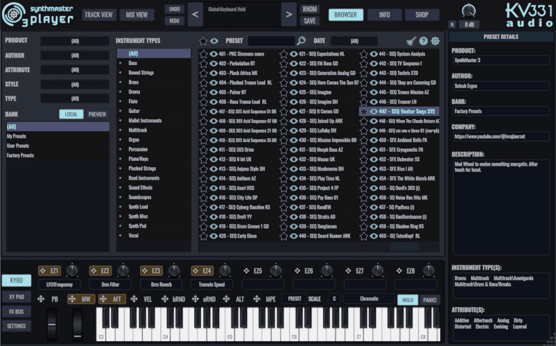 KV331 Audio SynthMaster 3 Player
