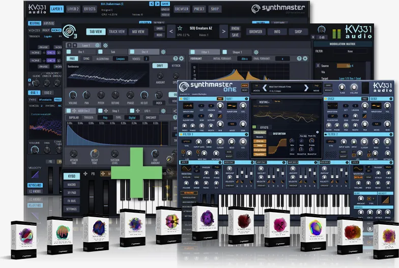 KV331 Audio SynthMaster Everything Bundle