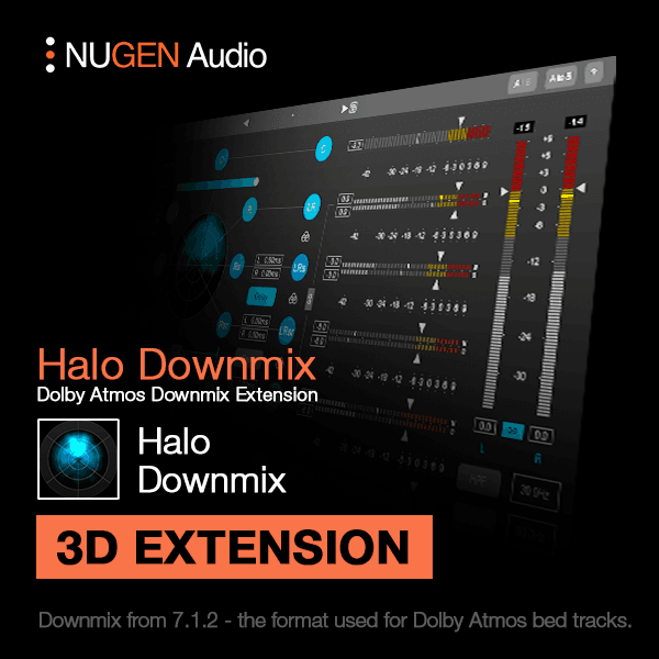 Nugen Audio Halo Downmx 3D extension