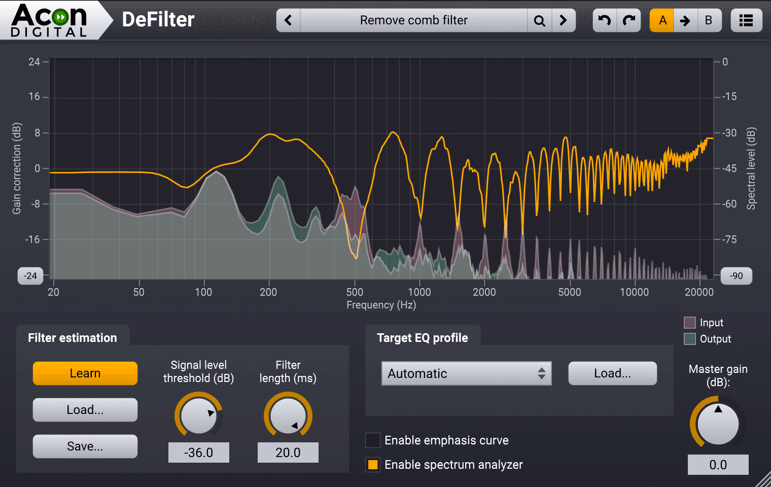 Acon Digital DeFilter