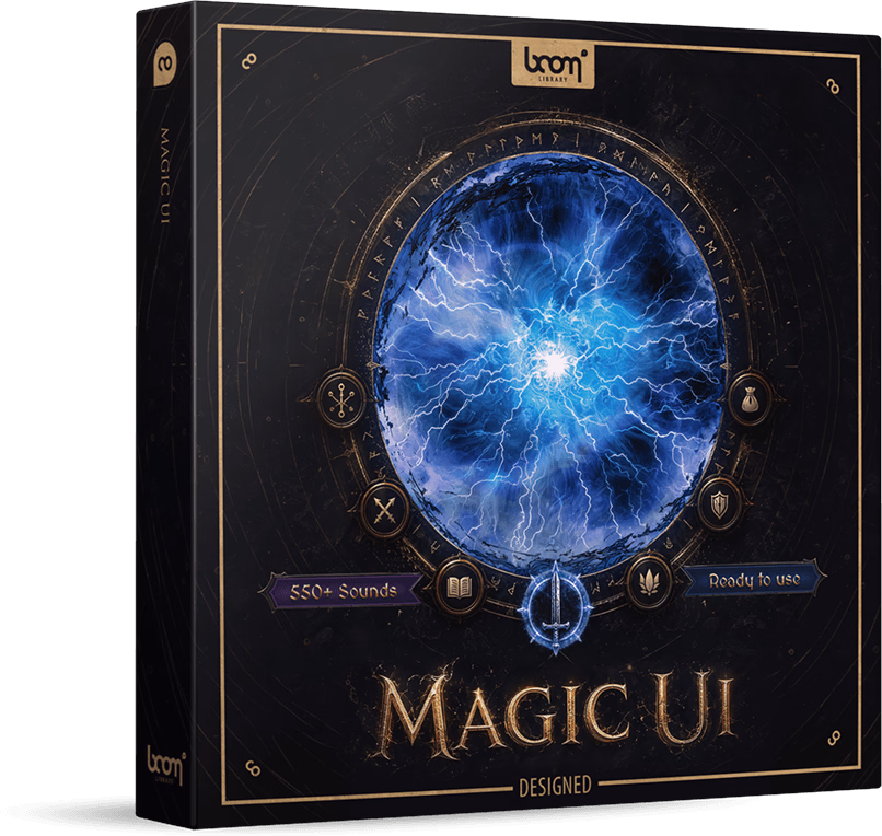 Boom Library Magic UI Designed