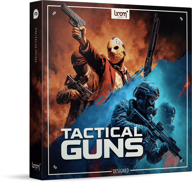 Boom Library Tactical Guns Designed