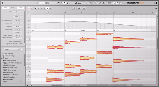 Celemony Melodyne 5 editor upgrade from essential
