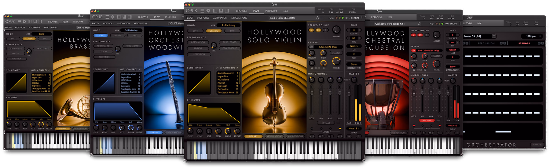 EastWest Hollywood Orchestra + Hollywood Fantasy Orchestra
