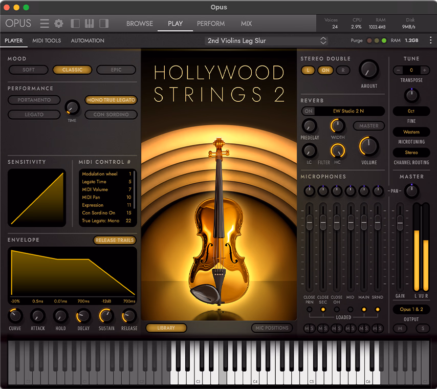 EastWest Hollywood Strings 2 Crossgrade from Hollywood Fantasy Orchestra