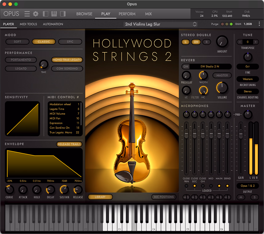 EastWest Hollywood Strings 2 Crossgrade from Hollywood Orchestra Opus Edition