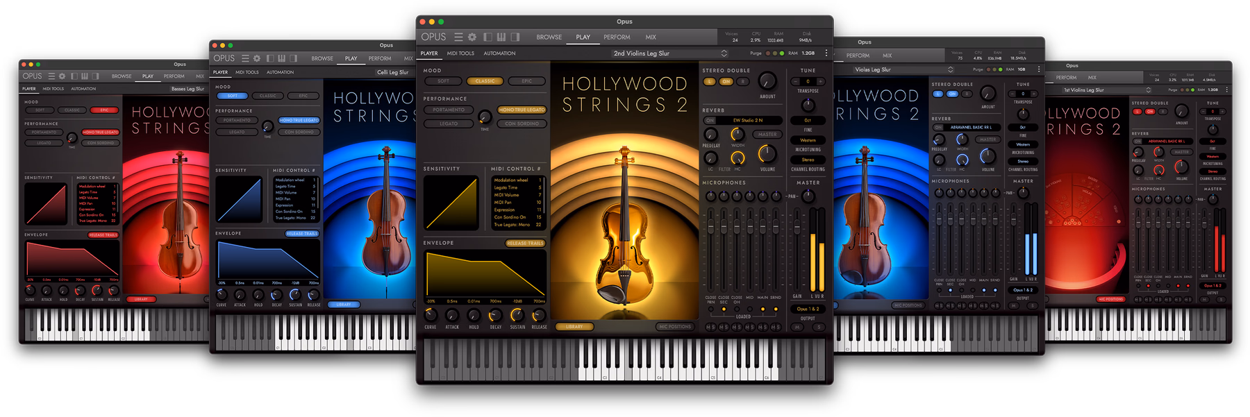 EastWest Hollywood Strings 2 + Forbidden Planet