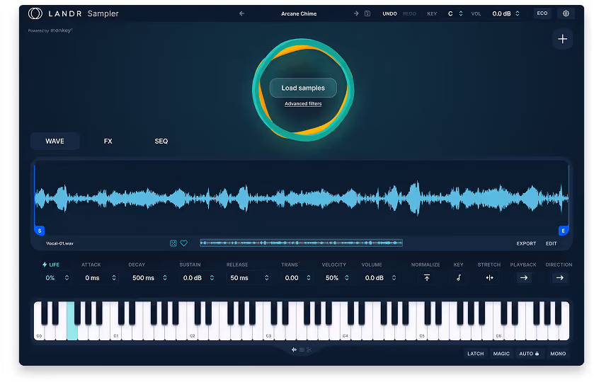 LANDR Sampler