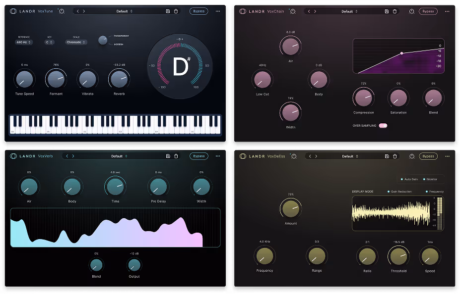 LANDR Vocal Plugin Bundle