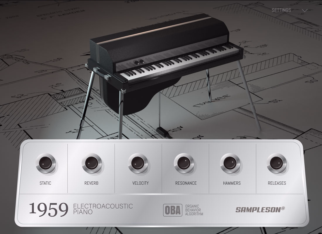 Sampleson 1959 Electro-Acoustic Piano
