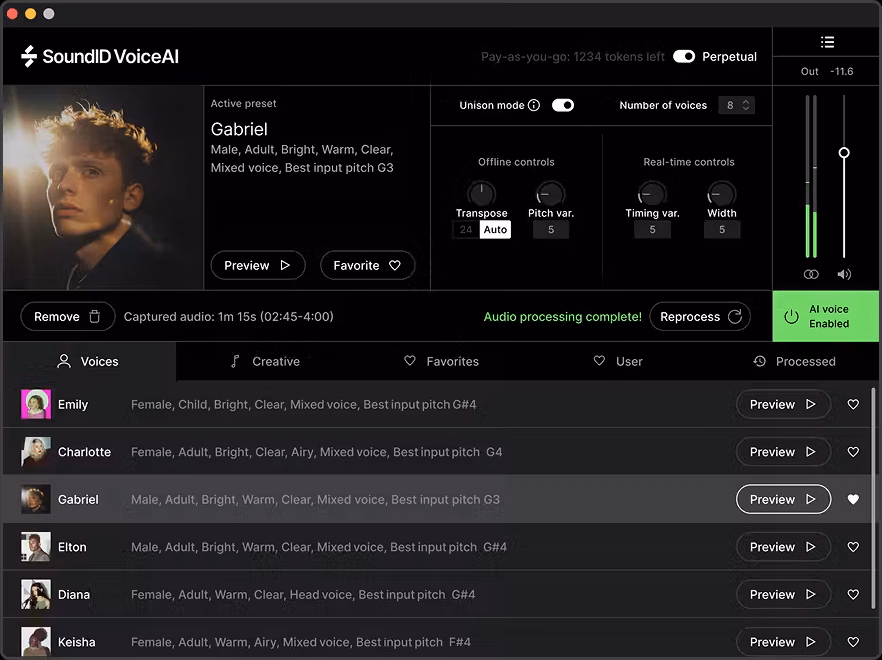 Sonarworks SoundID VoiceAI Perpetual