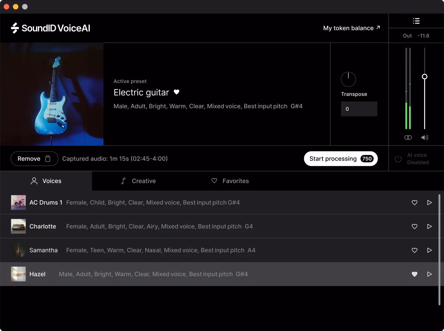 Sonarworks SoundID VoiceAI Small Token Pack