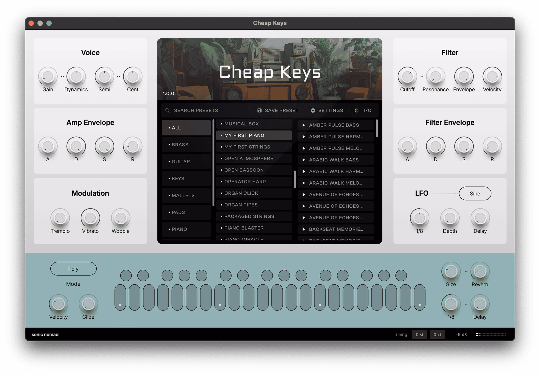 Sonic Nomad Cheap Keys
