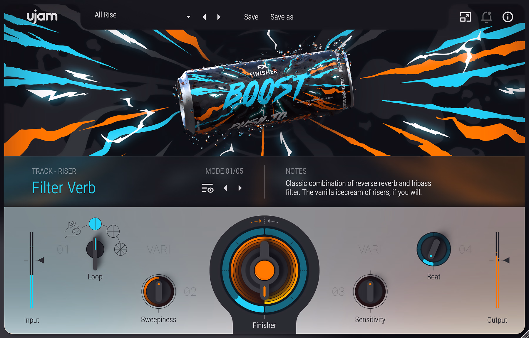 Ujam Finisher BOOST
