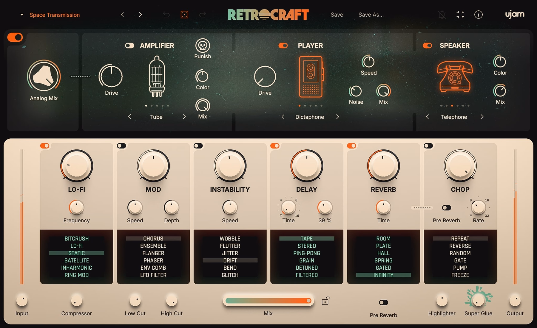 Ujam RETROCRAFT Loyalty Offer